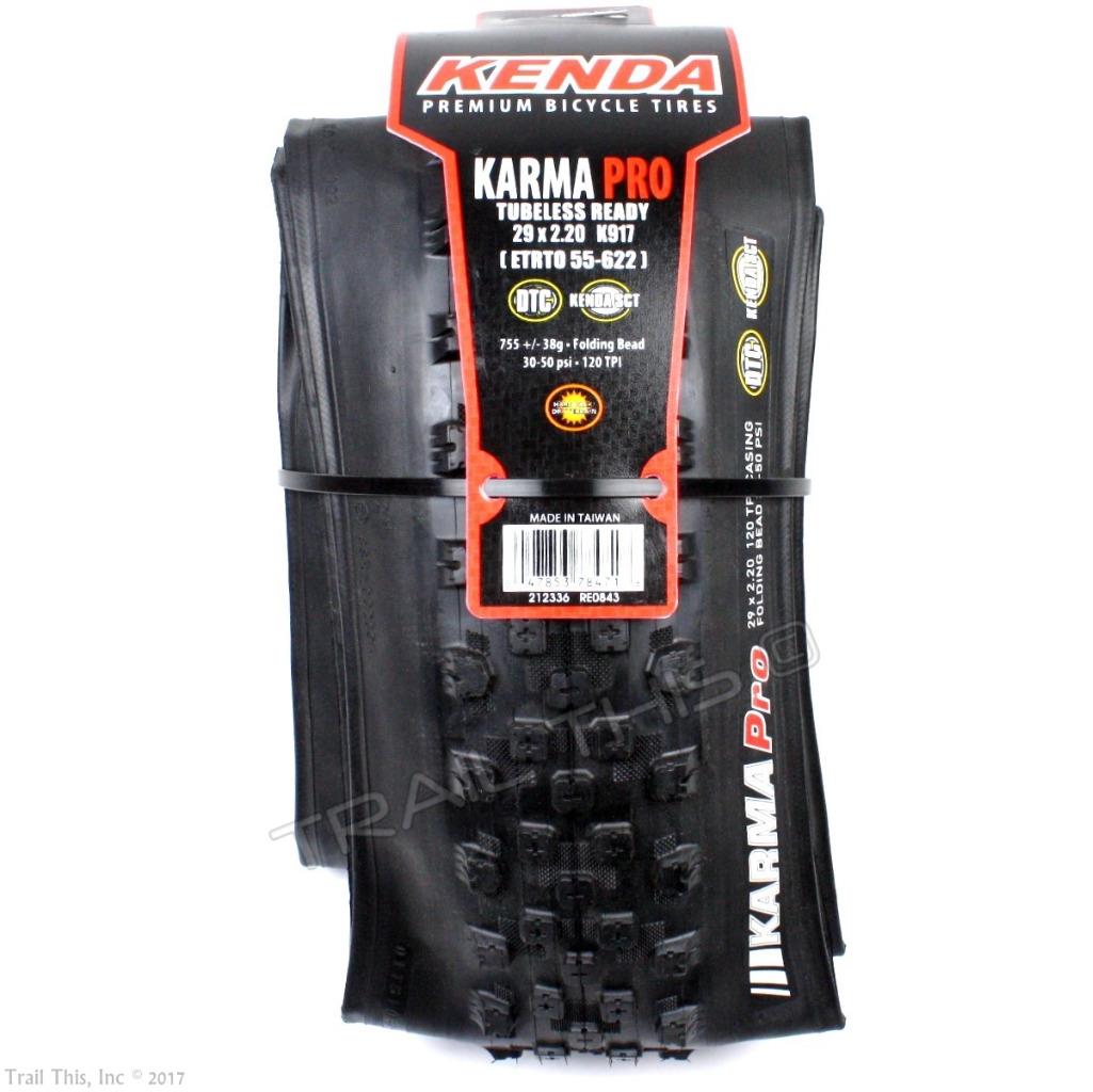 Kenda K917 Karma PRO 26 x 2.10 DCT SCT Tubeless Tire Mountain Bike Tyre Folding
