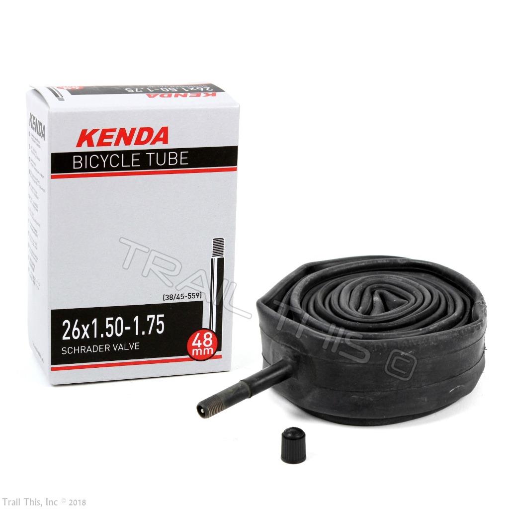 26 X 1.5-1.75 Bike Kenda Super Lite Tubes Schrader 32Mm
