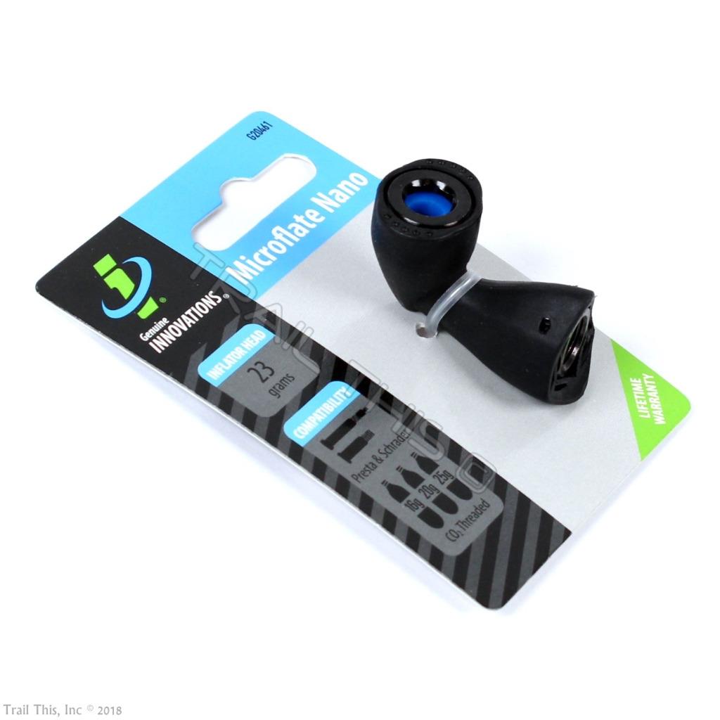 Genuine Innovations G20461 Microflate Nano Co2 Inflator Air Pump Tube Bicycle