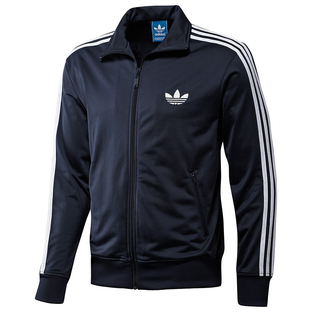 Adidas Originals Mens Firebird Track Top Jacket Adicolor Navy Blue ...
