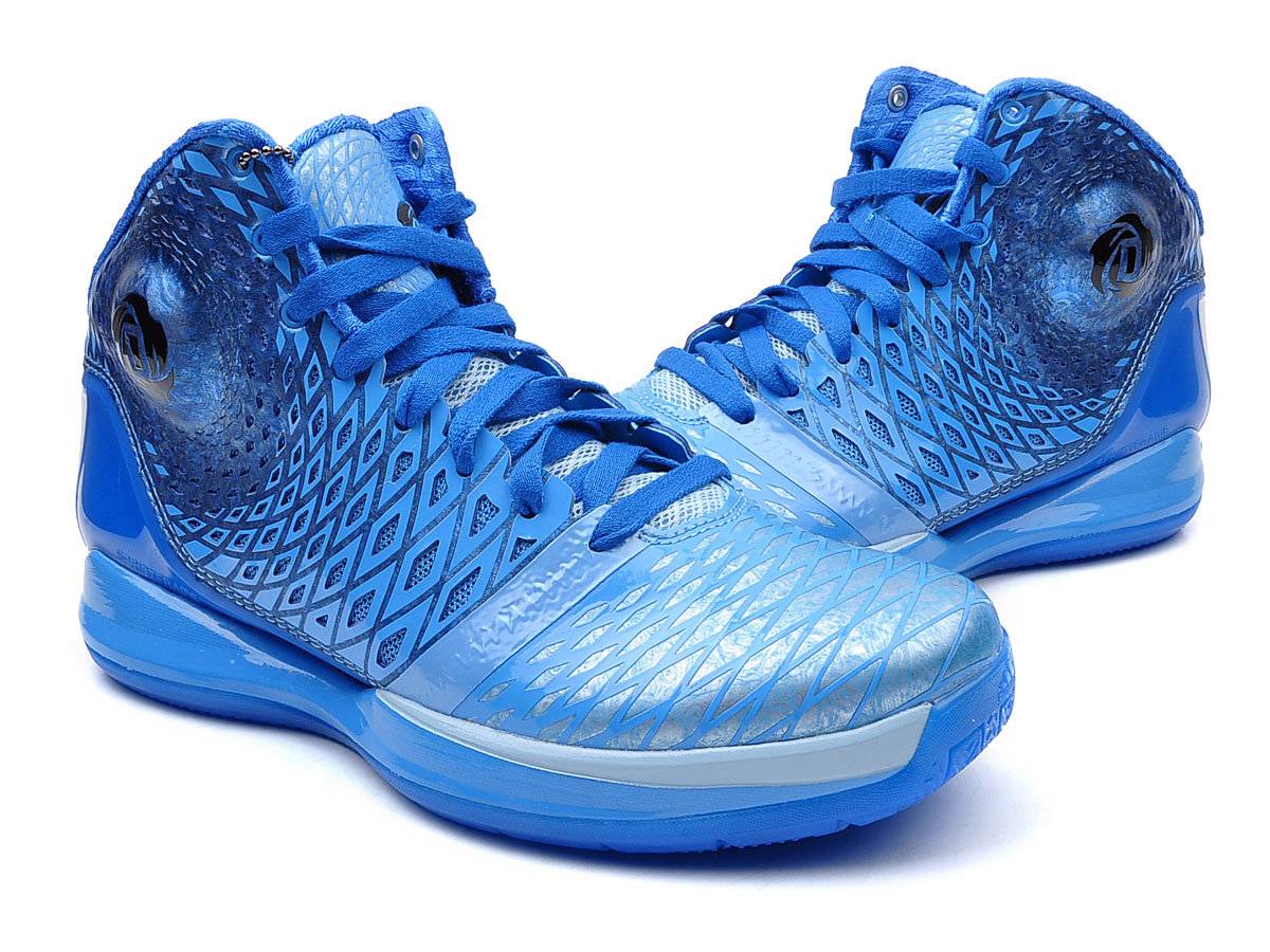 Adidas $160 D Rose 3.5 Derrick Mens Basketball Blue Sneaker Shoe ...
