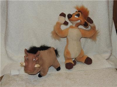 timon and pumbaa plush toys