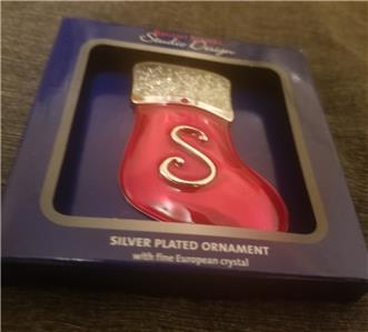Regent Square Studio Design Red Stocking Christmas Ornament W