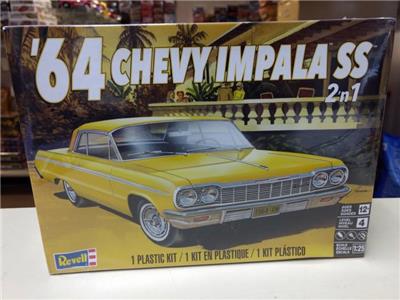 REVELL 1:25 KIT 64/' CHEVY IMPALA SS 4487
