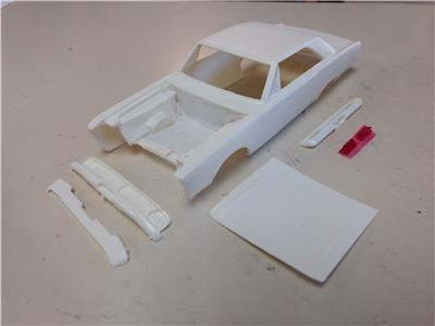SMH Resins 1/25 Scale 1970 Javelin Resin Body - Model Kit