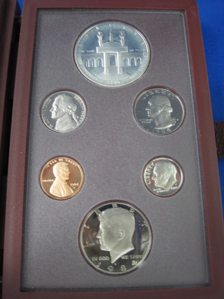 1984 Olympic Prestige US Mint Proof Commemorative Coin Set eBay
