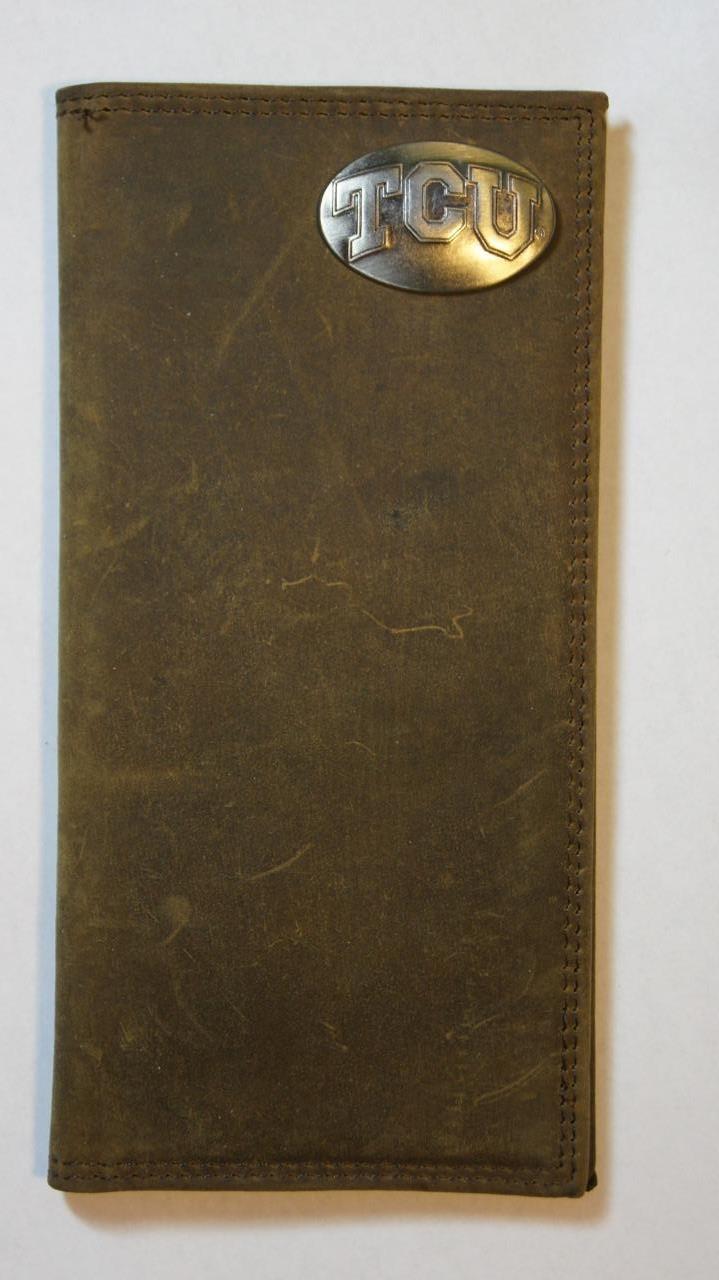 ZEP-PRO Baylor Bears University Crazy Horse Leather Roper WALLET ONLY NO BOX