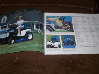 Ford lt12 riding lawn mower #6