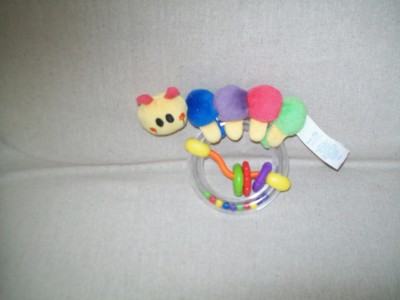 Baby Einstein Caterpillar Rattle Ring Plush Disney On Popscreen
