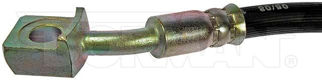 Dorman H620787 Hydraulic Brake Hose - Black, EPDM Rubber, Corrosion-Resistant Fittings