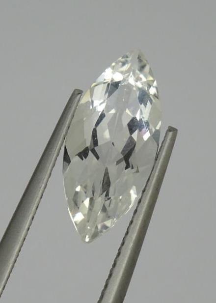 2.38ct Natural Loose Goshenite Fancy Marquise Cut Gem ,(white beryl) VVS (AAA) - Picture 1 of 1