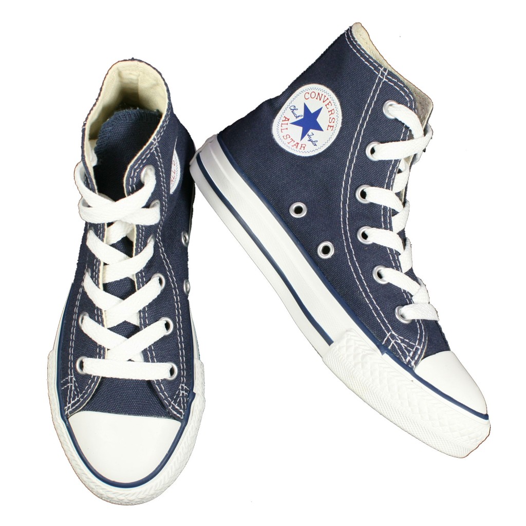 CONVERSE CLASSIC HI TOPS NAVY BLUE JUNIOR KIDS GIRLS BOYS & ADULT SIZES ...