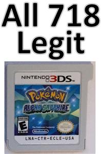 Pokemon alpha sapphire cartridge clearance
