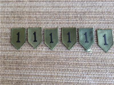 Vintage Military Surplus Lot of 10 1st Armored Division Subdued Patch