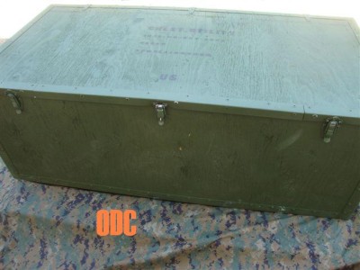 usmc marine corps military surplus utility storage chest