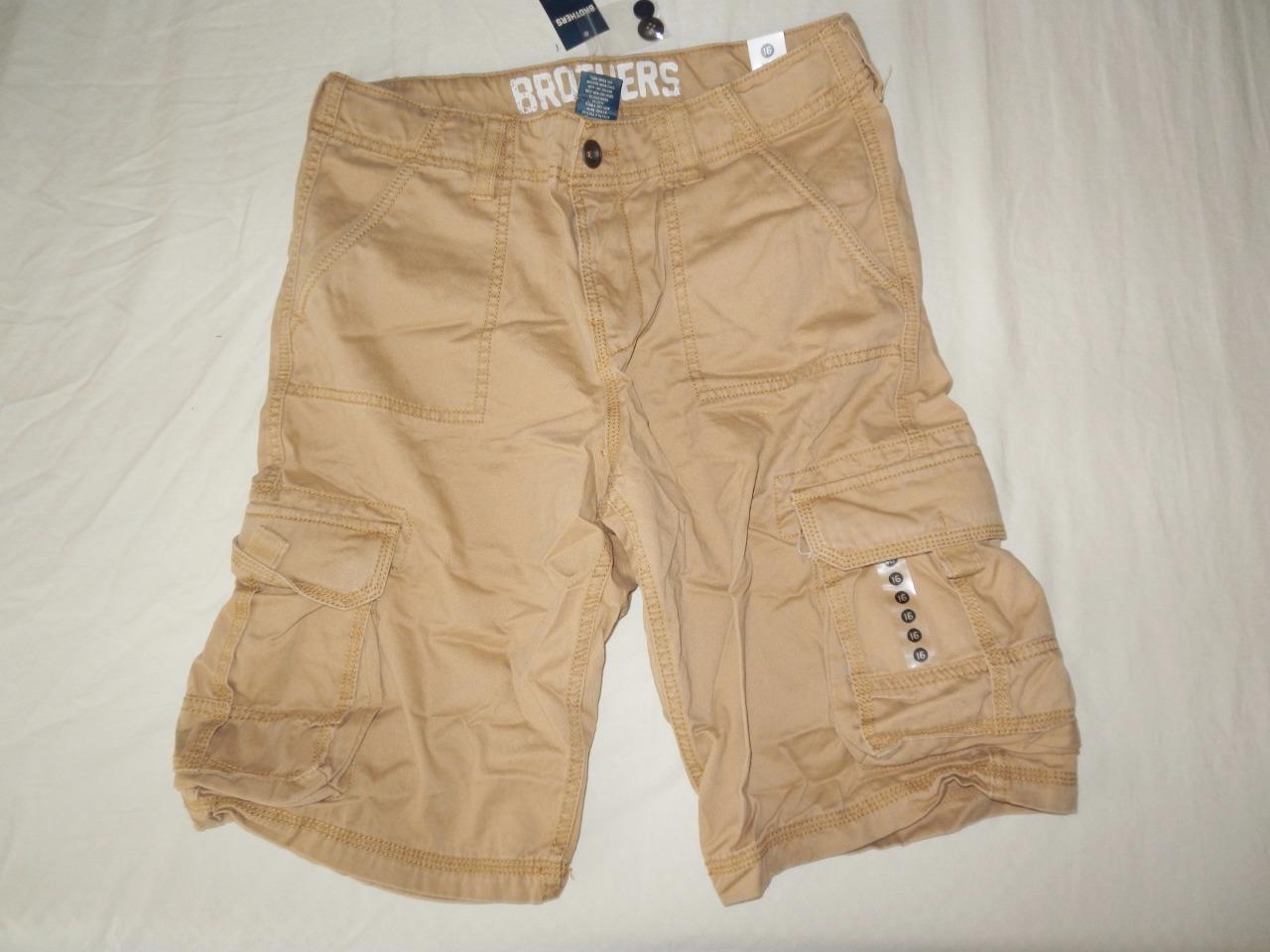 New Boy's Brothers Cargo Shorts - Size 14, 16 - NWT - 3 Styles! | eBay