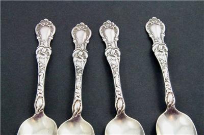 専用ウォレス(wallace) sterling刻彫金カトラリー　18本197g Lot - WALLACE LION STERLING SILVER SERVING PIECES