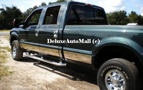 Chrome rocker panels ford f350