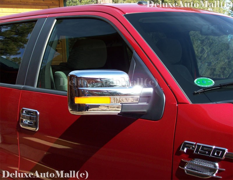 2010 Ford f150 chrome mirror covers #4