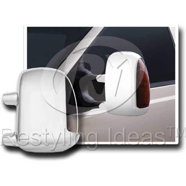 Ford f350 chrome mirror covers #5