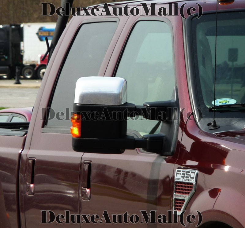 Chrome mirror covers ford f250 #9