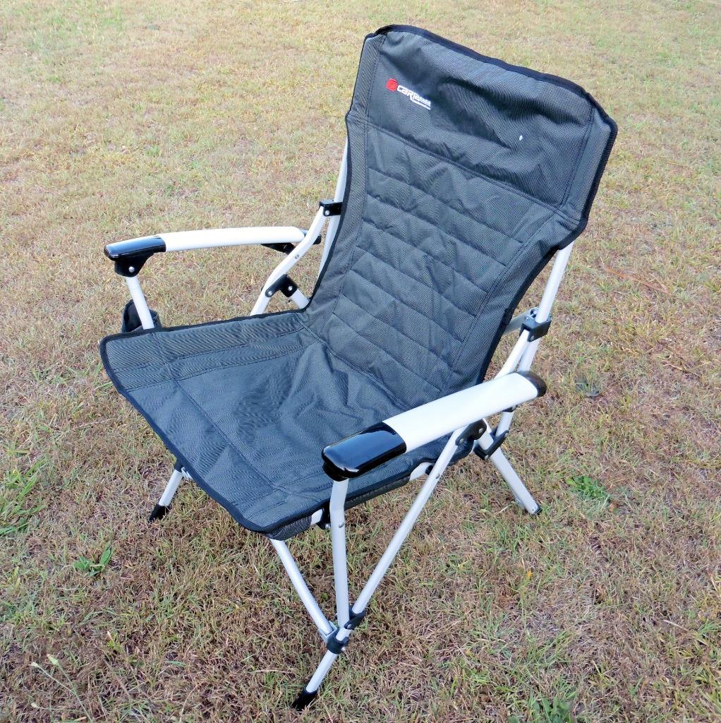 New Caribee Crossover Arm Chair Folding Portable Camping Beach Picnic ...