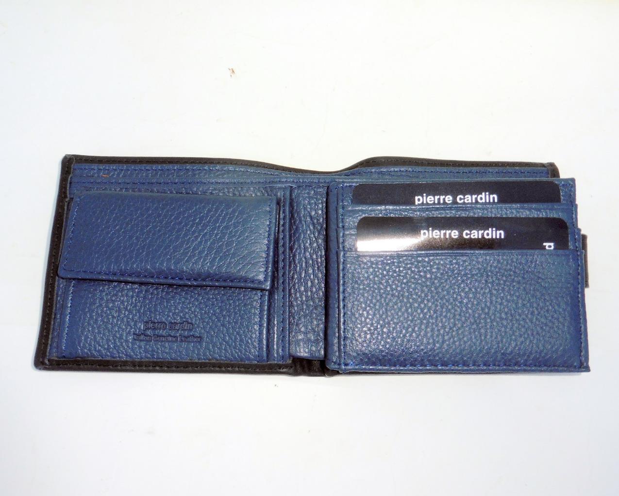 Men's Real Leather Wallet 7 Credit Card slots 1 id window 1 Coin Pocket Bifold s