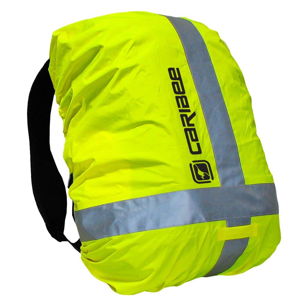 Caribee HiVis Backpack Rain Cover Reflect Visibility Travel Bag