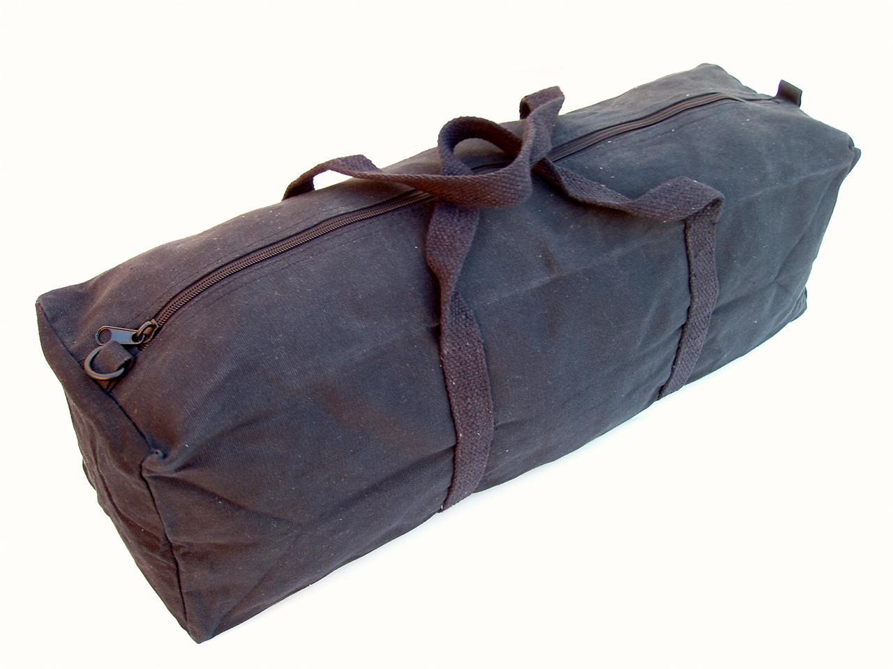 New Heavy Duty Canvas Tool Carry Bag Travel Luggage Duffel Duffle Tote Zip 3Size | eBay