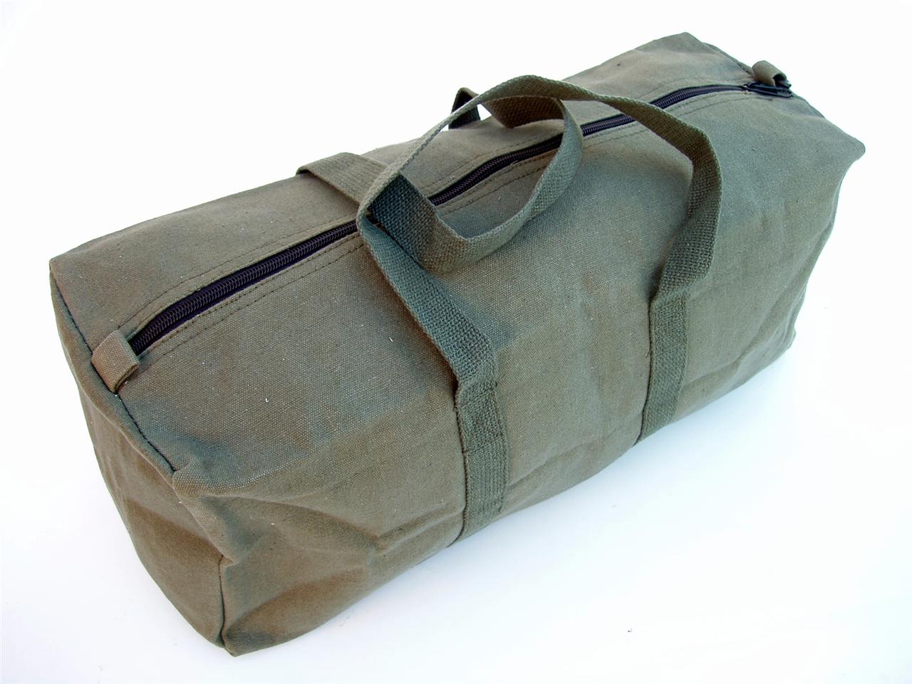 30&#39;&#39; Large Heavy Duty Canvas Tool Carry Bag Travel Luggage Duffle Tote Biker Blk 9336299008788 ...