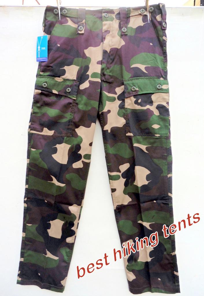 AUSCAM CAMO GENUINE HUSS MILITARY HUNTING CAMPING CARGO PANTS