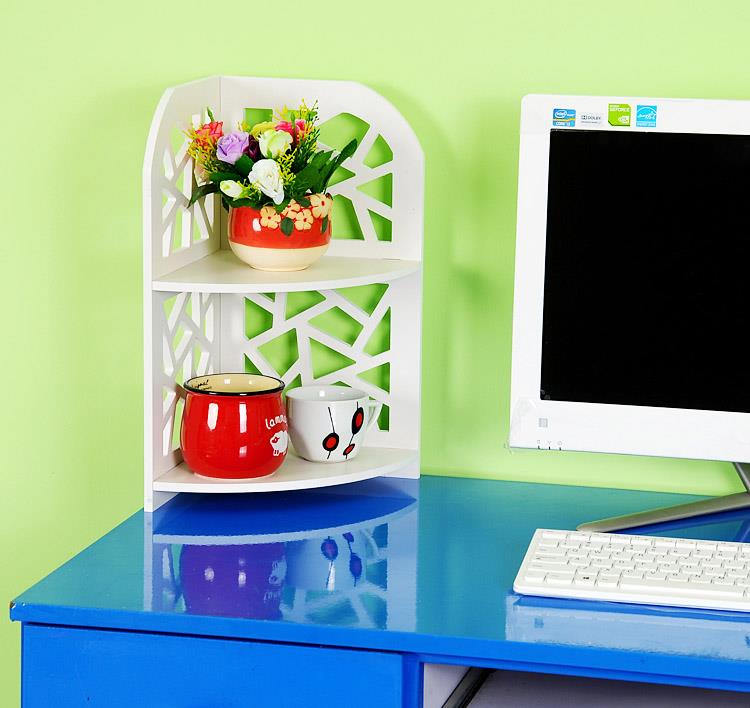 White Wooden Makeup Box Organiser Cosmetic Display Case DIY Dressing Table UK eBay