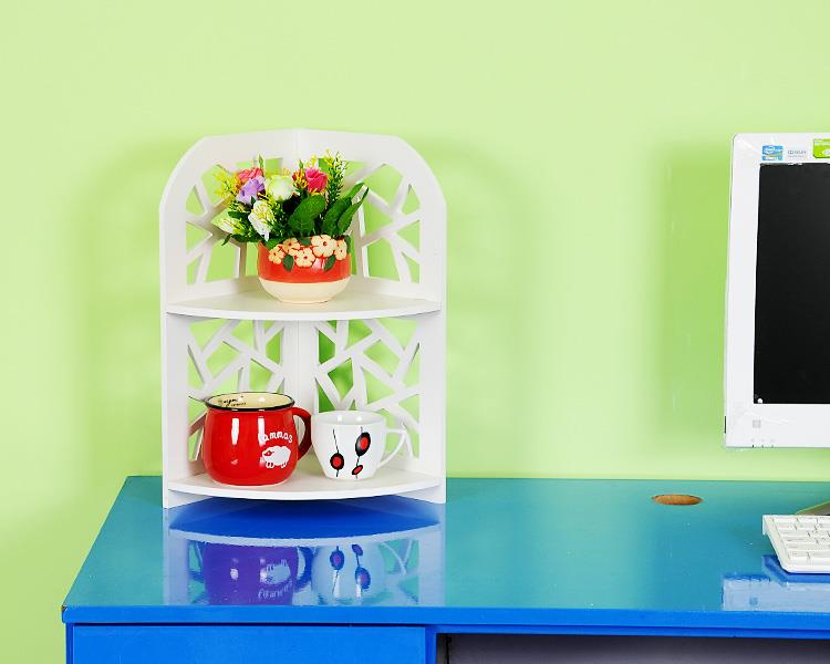 White Wooden Makeup Box Organiser Cosmetic Display Case DIY Dressing Table UK eBay