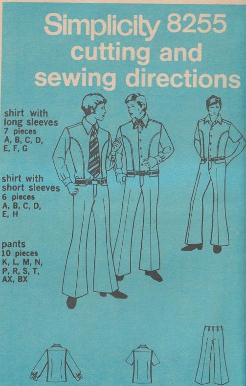 Fuera de imprenta patrón de costura vintage Simplicity para hombre separado que elijas - Imagen 18 de 25