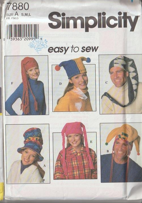 OOP Simplicity Hats and Accessories Sewing Pattern Misses You Pick | eBay
