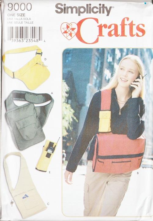 Simplicity Sewing Pattern Specialty Activity Bags and Accessories You ...