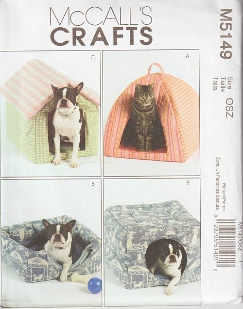 McCalls modello da cucire vestiti per animali domestici letto per animali domestici cane gatto McCall's artigianato SCEGLI TU - Foto 8 di 24