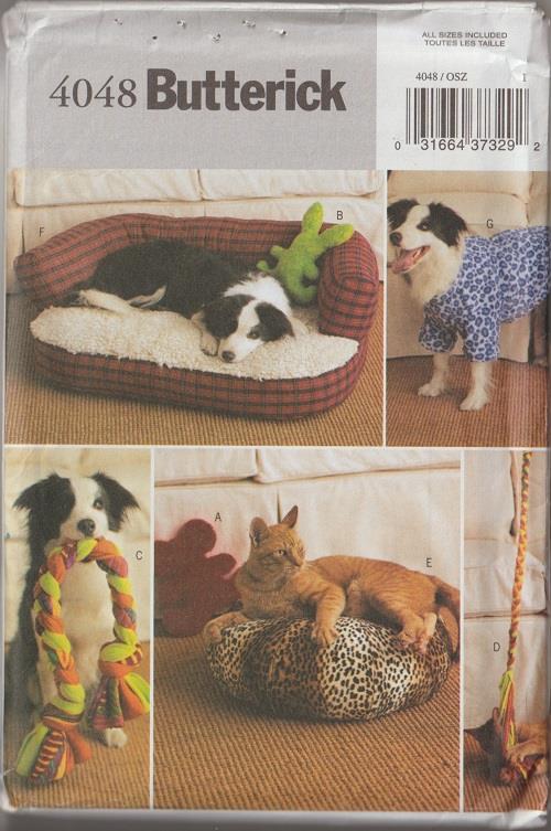 Modello da cucito OOP Butterick cane accessori per animali domestici vestiti letti giocattoli a scelta - Foto 13 di 19