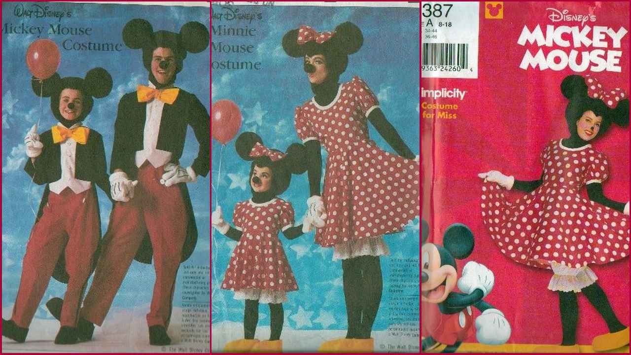 How to make a minnie mouse costume?