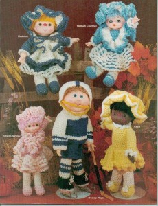 Bitty Baby Doll Crochet Patterns Soft Sculpture 12 In Tall Toy