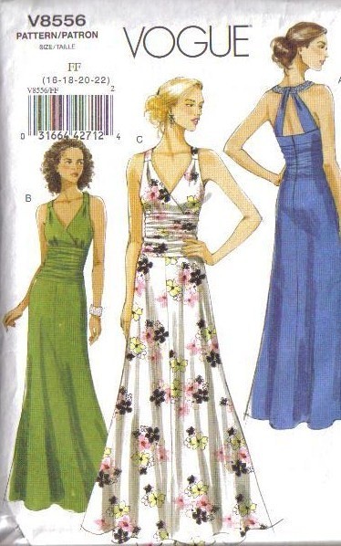 Vogue Sewing Pattern Misses Size 16 18 20 22 Plus Size Full Figure Your ...