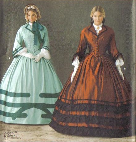 Free Dress Patterns | Civil War Wedding Dress Patterns