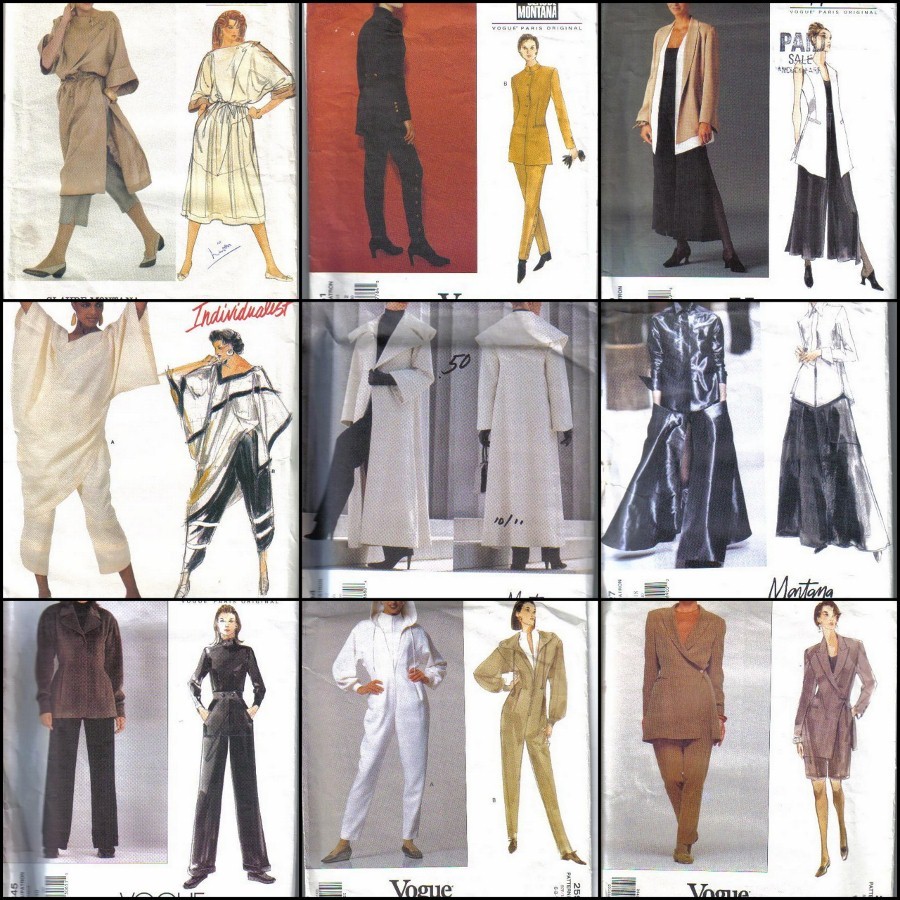 Vogue Paris Original Designer Claude Montana Sewing Pattern Misses Size ...