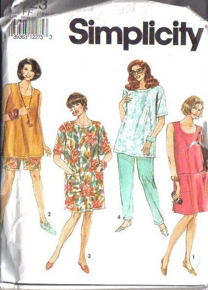 Simplicity Sewing Pattern Womens Full Figure Plus Size 18 16 20 22 with 24W