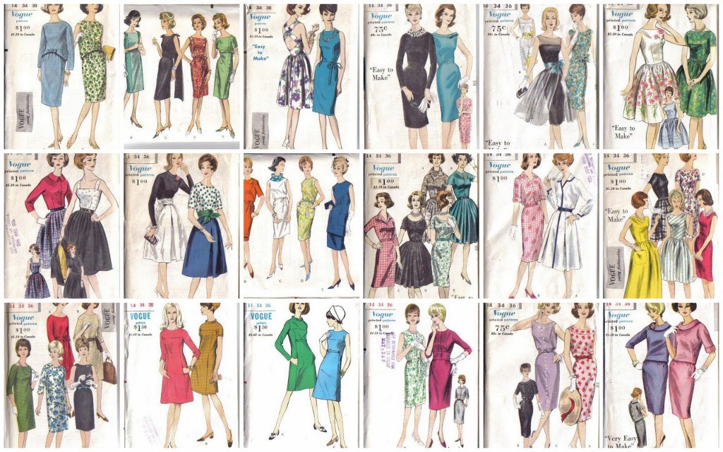 Vintage Vogue 1960s Dress Sewing Pattern Misses Size 14 Bust 34 Your ...