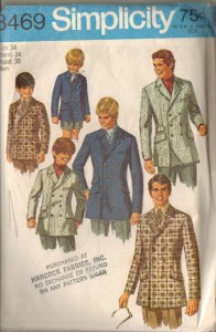 Vintage Mod 1970s Simplicity Sewing Pattern Mens Clothes Outfit UC Your ...