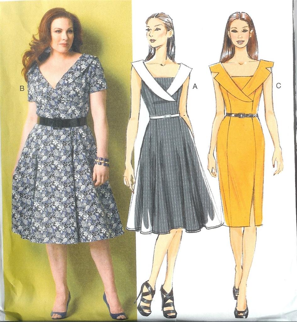 Butterick Sewing Pattern Misses Women Dresses and Tops w Plus Size Your ...