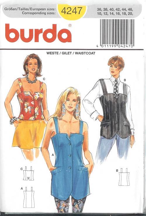 OOP Burda Sewing Pattern Womens Misses Sizes with Plus Size You Pick | eBay