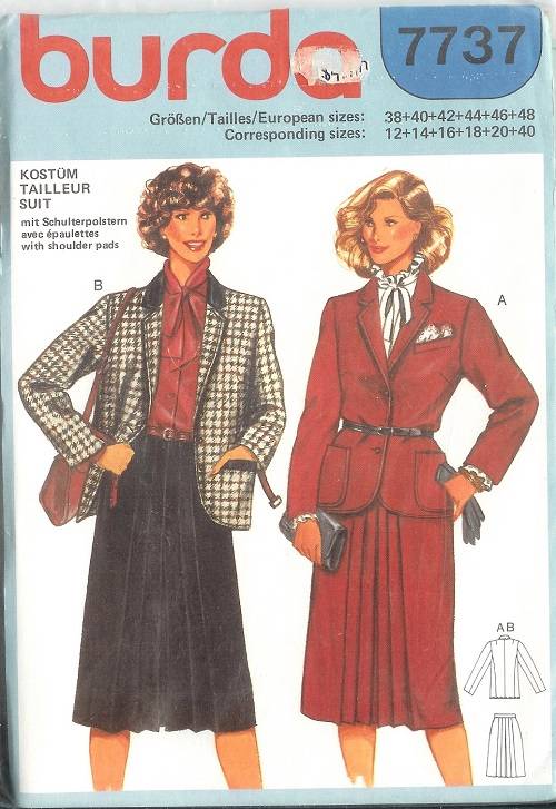 OOP Burda Sewing Pattern Misses Outfits With Plus Size Your Pick | eBay