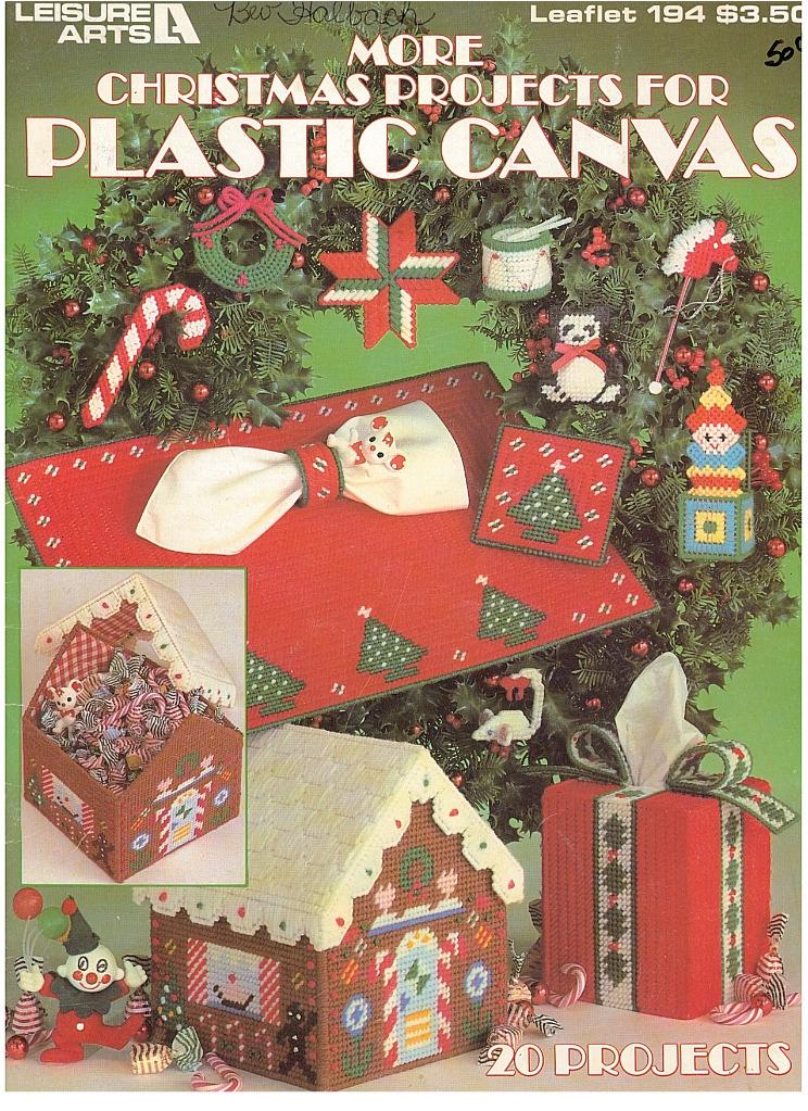 Plastic Canvas Christmas Pattern Book XMAS Project Leaflet ~ ~ You Pick